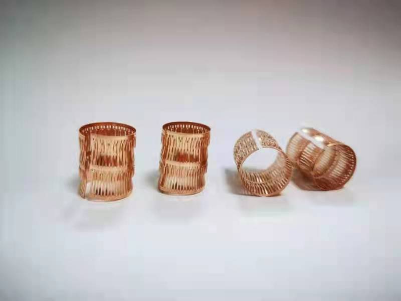 新能源汽車/EV car 充電樁專用紅銅鼓簧，斜簧，鍍銀